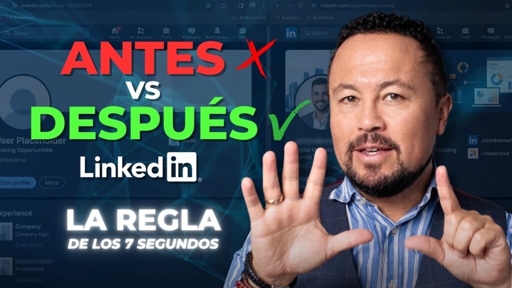 Clientes en LinkedIn - La Regla de los 7 Segundos en LinkedIn: Cómo Atraer Clientes con tu Perfil