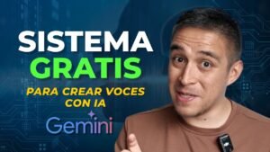 Como crear locuciones con IA gratis - Curso Gratis de Gemini: Domina la IA de Google Paso a Paso