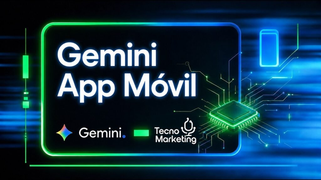 Gemini App movil - tutorial de Gemini IA: Gemini App Móvil: Domina Cámara, Pantalla y Voz