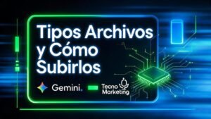Subir archivos en Gemini - tutorial de Gemini IA: Crear Imágenes con Gemini: Domina Nano Banana Paso a Paso