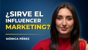 Influencer marketing: portada del episodio 42 de TecnoMarketing Podcast con Mónica Pérez